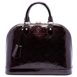 Louis Vuitton Purple Monogram Vernis Alma PM