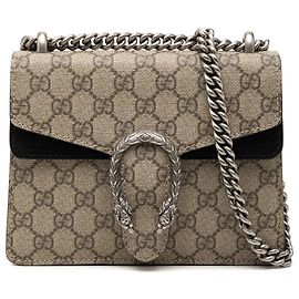 Gucci Beige Small GG Supreme Dionysus Crossbody