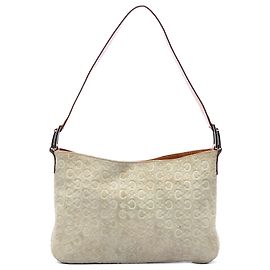 Céline Borsa a tracolla Celine Brown C Macadam in camoscio