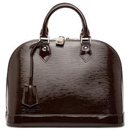 Louis Vuitton Purple Electric Epi Alma PM