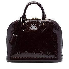 Louis Vuitton Purple Monogram Vernis Alma PM