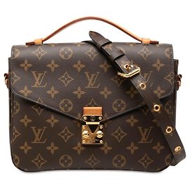 Louis Vuitton Brown Monogram Pochette Metis