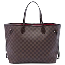 Louis Vuitton Brown Damier Ebene Neverfull GM