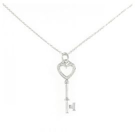 Tiffany & Co Collana Mini Cuore e Chiave Tiffany