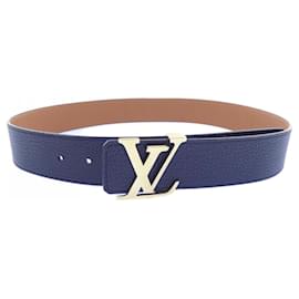 Cintura reversibile Louis Vuitton LV Initials