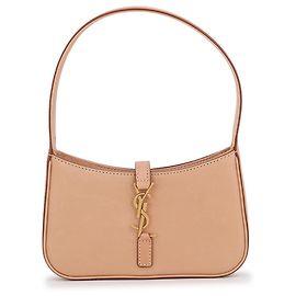 Mini borsa Yves Saint Laurent in pelle di vitello beige