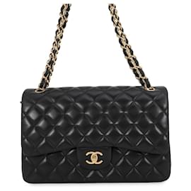 Borsa a tracolla Chanel Matelassé in pelle d'agnello