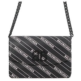 Borsa a tracolla con catena Balenciaga