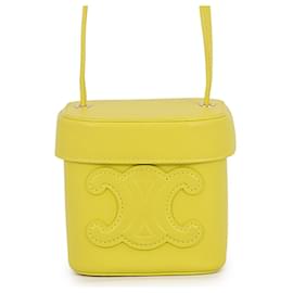 Céline Borsa a tracolla Celine Small Triomphe in pelle box