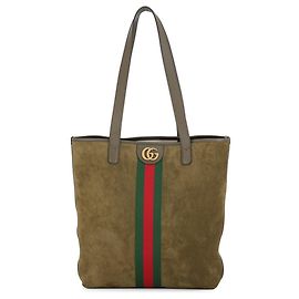 Borsa Tote Media Gucci Ophidia in Suede