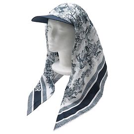 NEUE CHRISTIAN DIOR NOMAD SCHAL-KAPPE IN TOILE DE JOUY SAUVAGE