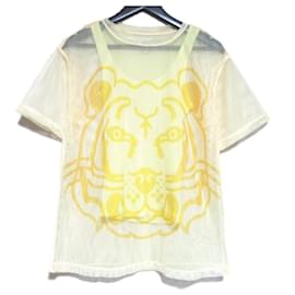 Camiseta de malla Kenzo con estampado de Tigre