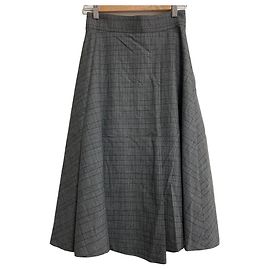 Autre Marque Falda larga acampanada ANAYI Glen Check