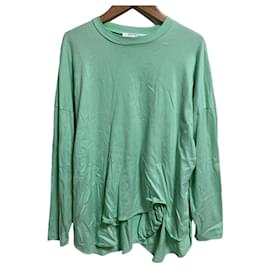 Autre Marque ENFOLD CAMISETA DE MANGA LARGA ASIMÉTRICA CON DRAPEADO