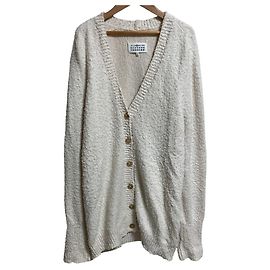 Maison Martin Margiela Cárdigan de punto shaggy Maison Margiela