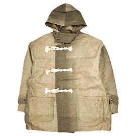Autre Marque Needles DUFFLE COAT W/N HERRINGBONE MELTON Coat