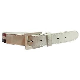 Autre Marque Schmaler Lackleder-Gürtel von Black Fleece by Brooks Brothers