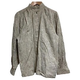 Blusa in cotone ricamata Christian Dior