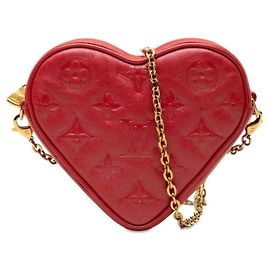 Borsa a tracolla Louis Vuitton Monogram Heart on Chain