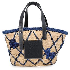 Borsa in rafia Loewe Anagram