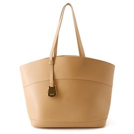 Salvatore Ferragamo Charming Tote XL Calf Leather Bag