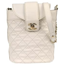Chanel Vintage CC Turnlock Flap Leather