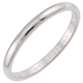 Cartier 1895 Classic Band Ring aus Platin
