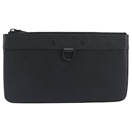 Louis Vuitton Discovery Pochette Monogram Shadow Leather PM