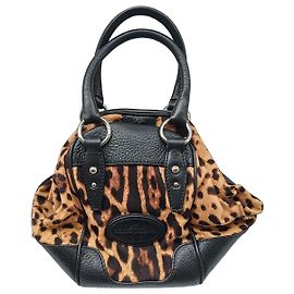 Borsa Dolce & Gabbana Leopardata in Pelle e Tessuto