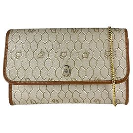 Borsa a tracolla Christian Dior marrone