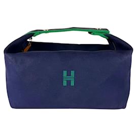 Hermès Borsa Hermes Bride à Black GM Canvas