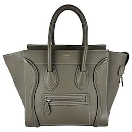 Céline Borsa a mano Celine Luggage Mini Shopper in pelle
