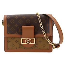 Louis Vuitton Monogram Reverse Dauphine MM Schultertasche