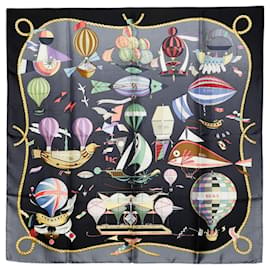Hermès Hermes Carre 90 LES FOLIES DU CIEL Scarf