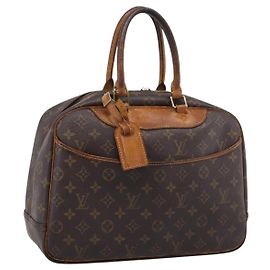 LOUIS VUITTON Monogram Deauville Handtasche M47270 LV Auth BA15353