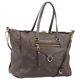 Borsa a mano LOUIS VUITTON LumineusePM Borsa 2way Brown Ombre M93409 LV Auth fm5452