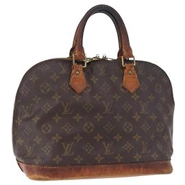 LOUIS VUITTON Monogram Alma Hand Bag M51130 LV Auth 199584