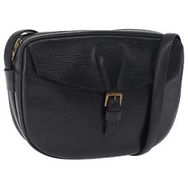 Sac à épaule LOUIS VUITTON Epi Jeune Fille MM Noir M52152 LV Auth ka5925