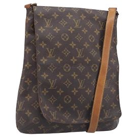 LOUIS VUITTON Borsa a tracolla Monogram Musette M51256 LV Auth 198916