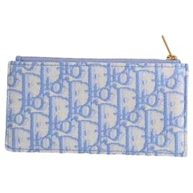 Dior Blue Cloth Clutch Bag