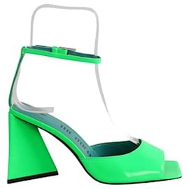 Sandalias PIPER SANDAL The Attico de cuero verde