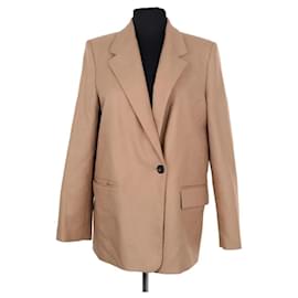 Maje Blazer aus Wolle braun