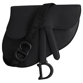 Dior Saco de ombro Saddle preto