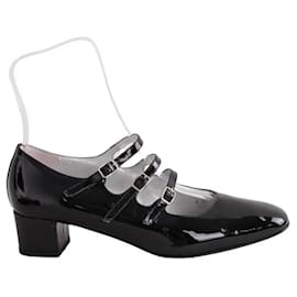Carel Absatzschuhe aus schwarzem Leder Größe 37