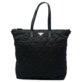 Borsa Prada Impuntu Tessuto Nera