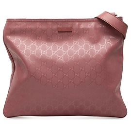 Borsa Crossbody Gucci GG Stampata Rosa
