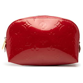 Louis Vuitton Monogram Vernis Kosmetiktasche rot