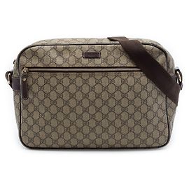 Borsa a tracolla Gucci GG Supreme Beige