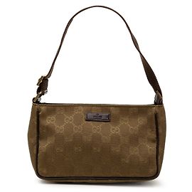 Borsa a mano Gucci GG Canvas marrone