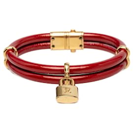 Bracciale Louis Vuitton Vernis Keep It Twice Rosso